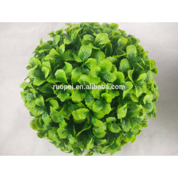 2017 yiwu atacado bola de grama artificial decoração interna